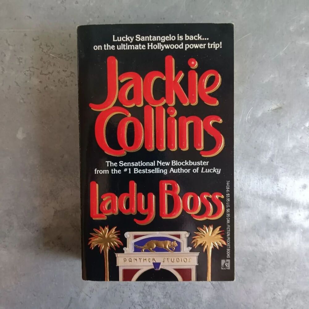 Lady Boss By Jackie Collins Paperback Romance Women Power Fiction